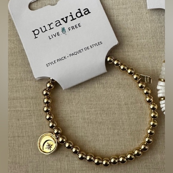 PURAVIDA GOLD MOON METAL PERFECT GIFT!! - Picture 4 of 11